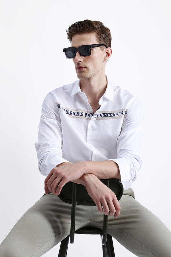 FULL SLEEVES STRIPED SHIRT