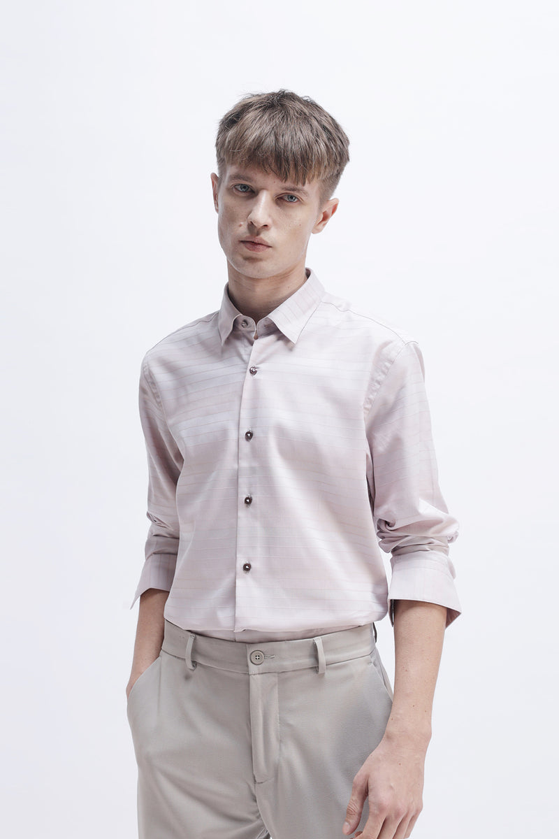 Cream Garner Casual Shirt