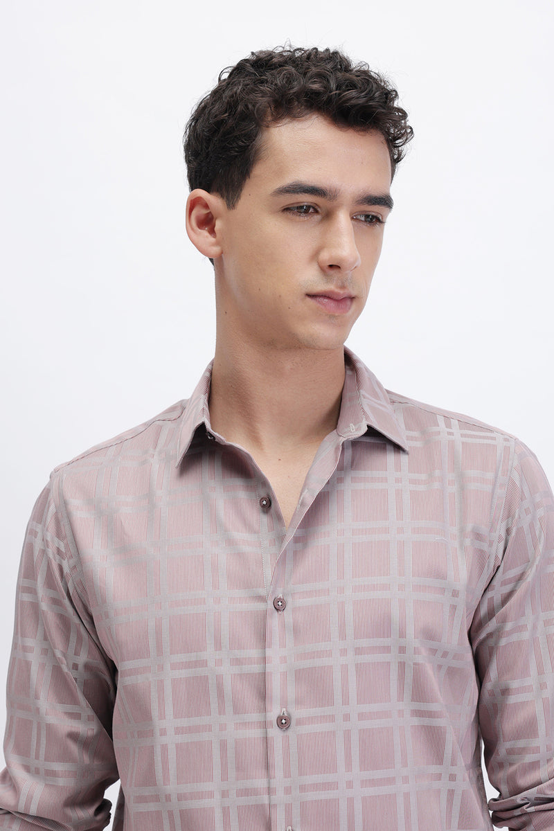 SLIM FIT CHECKED SHIRT