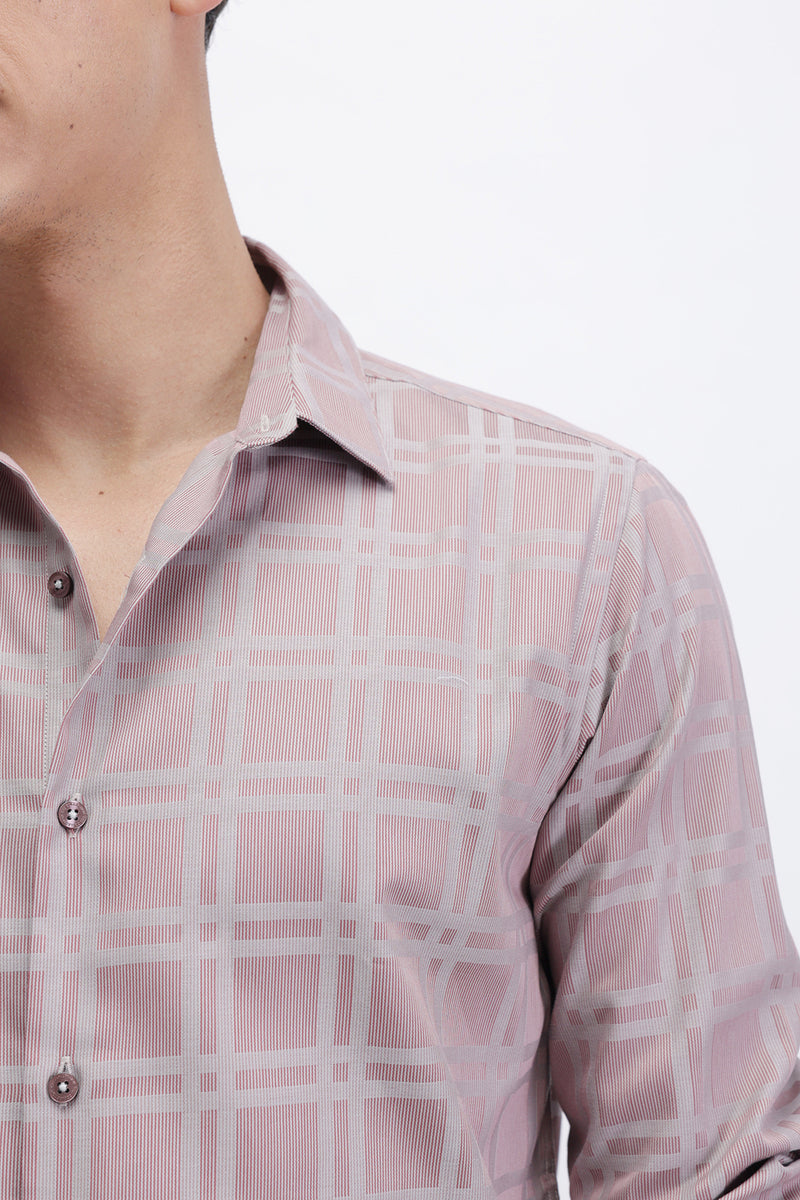 SLIM FIT CHECKED SHIRT