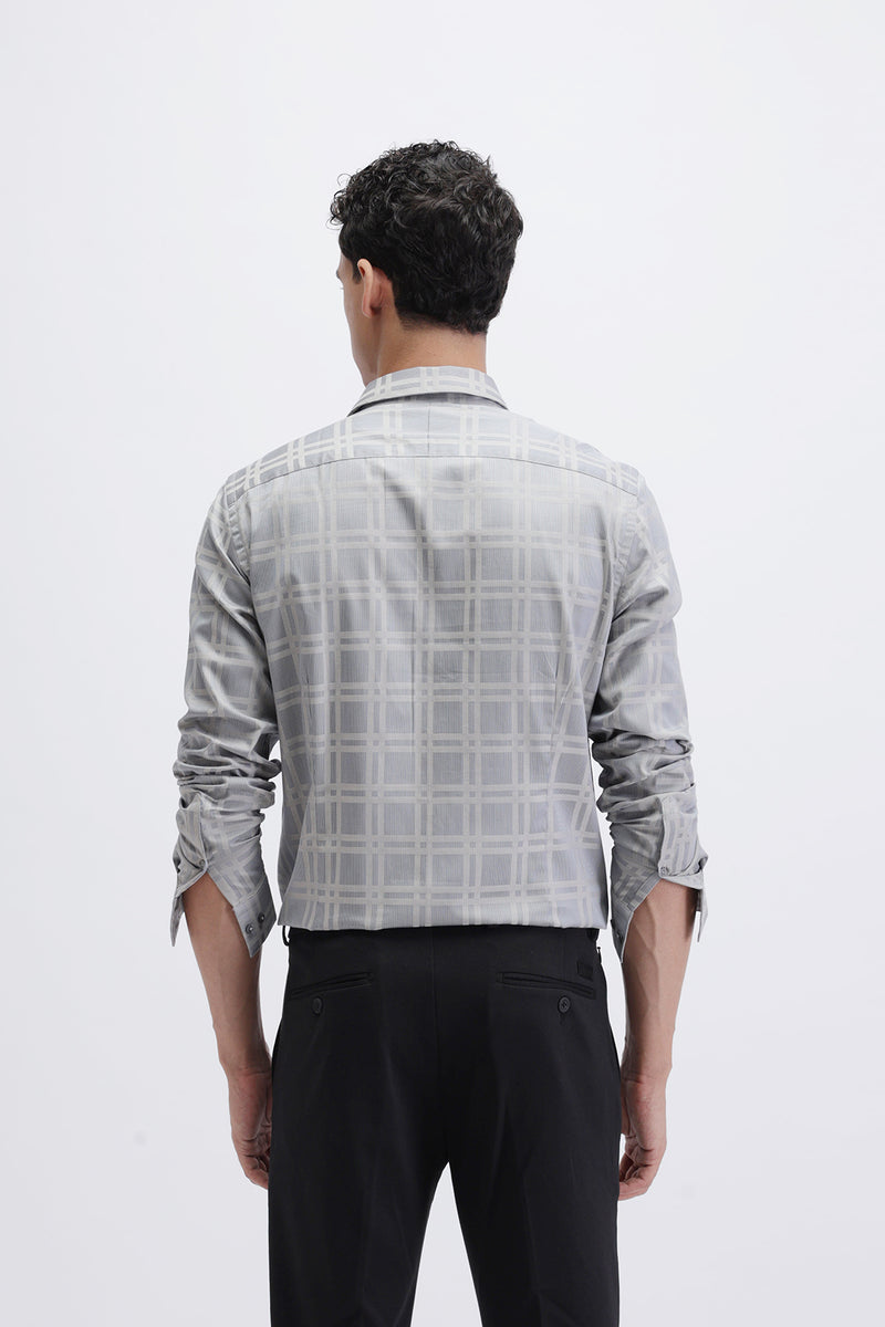 SLIM FIT CHECKED SHIRT