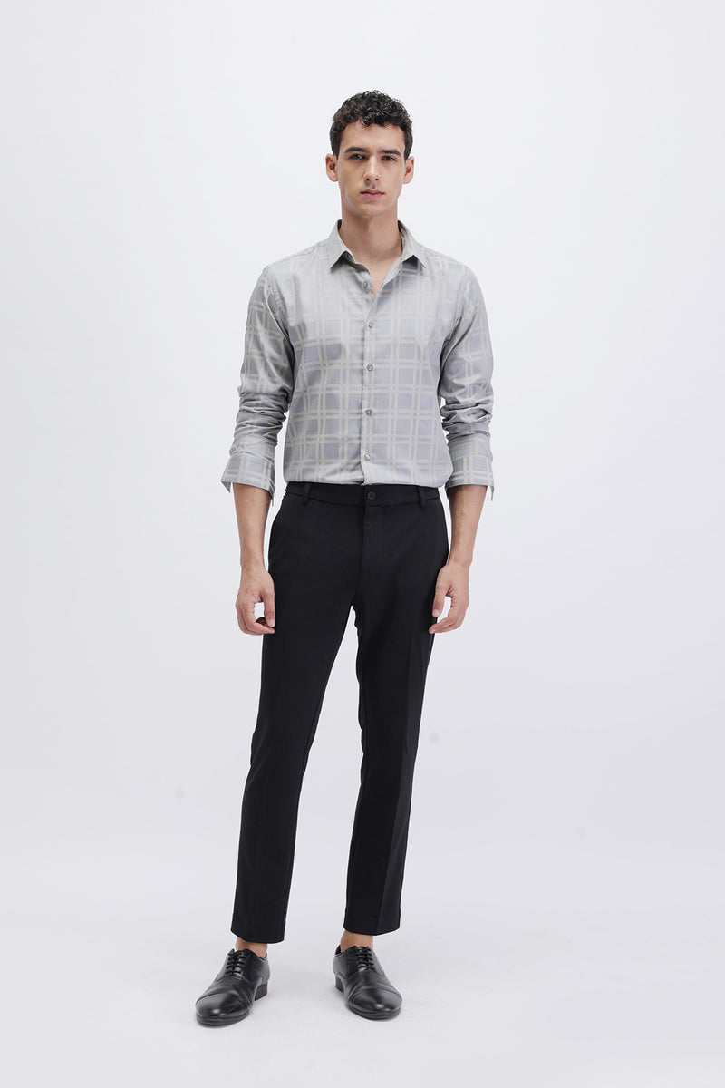 SLIM FIT CHECKED SHIRT