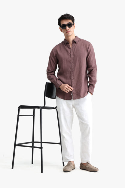 100% PURE LINEN SHIRT