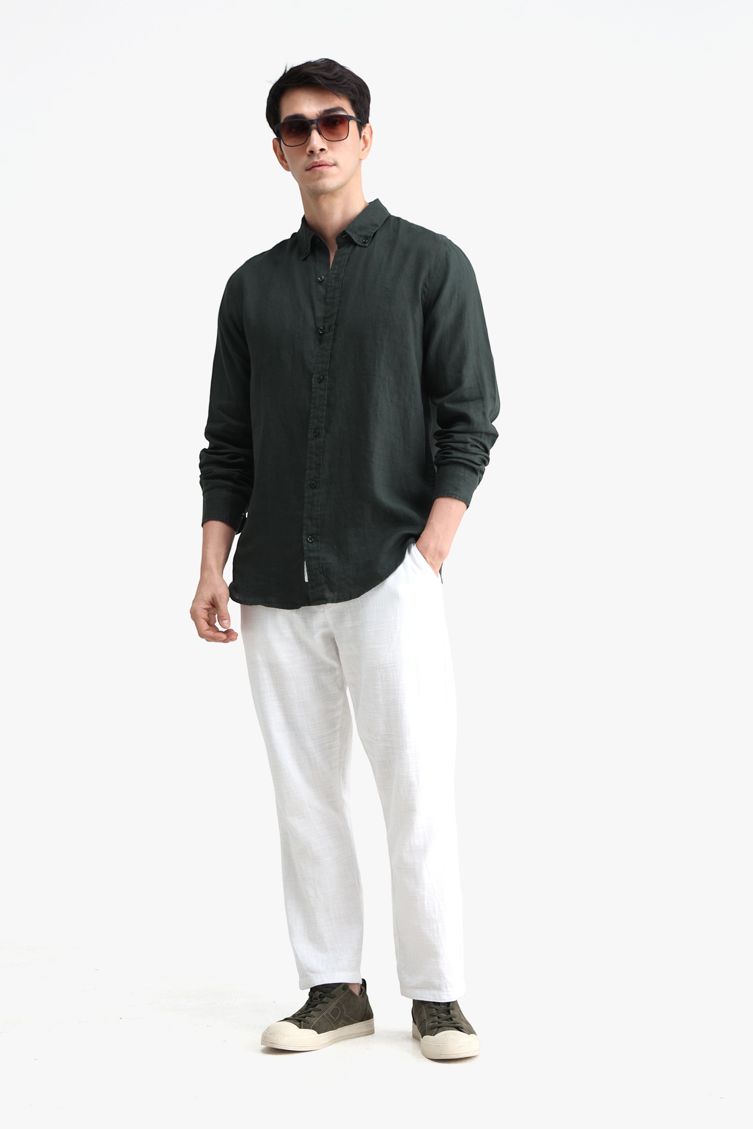 100% PURE LINEN SHIRT