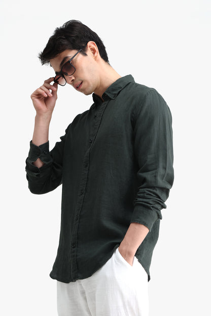 100% PURE LINEN SHIRT