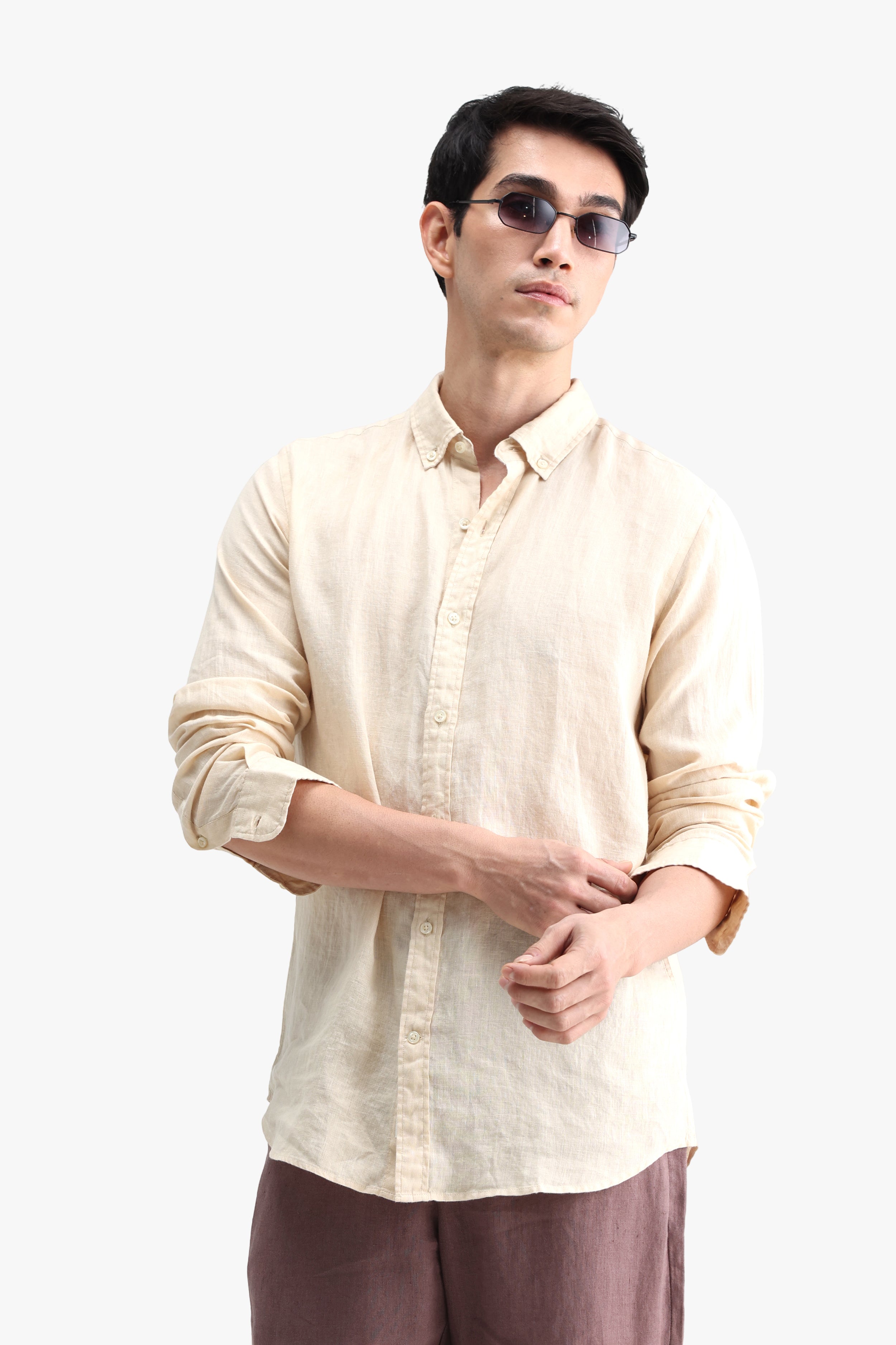 100% PURE LINEN SHIRT