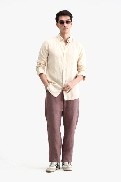 100% PURE LINEN SHIRT