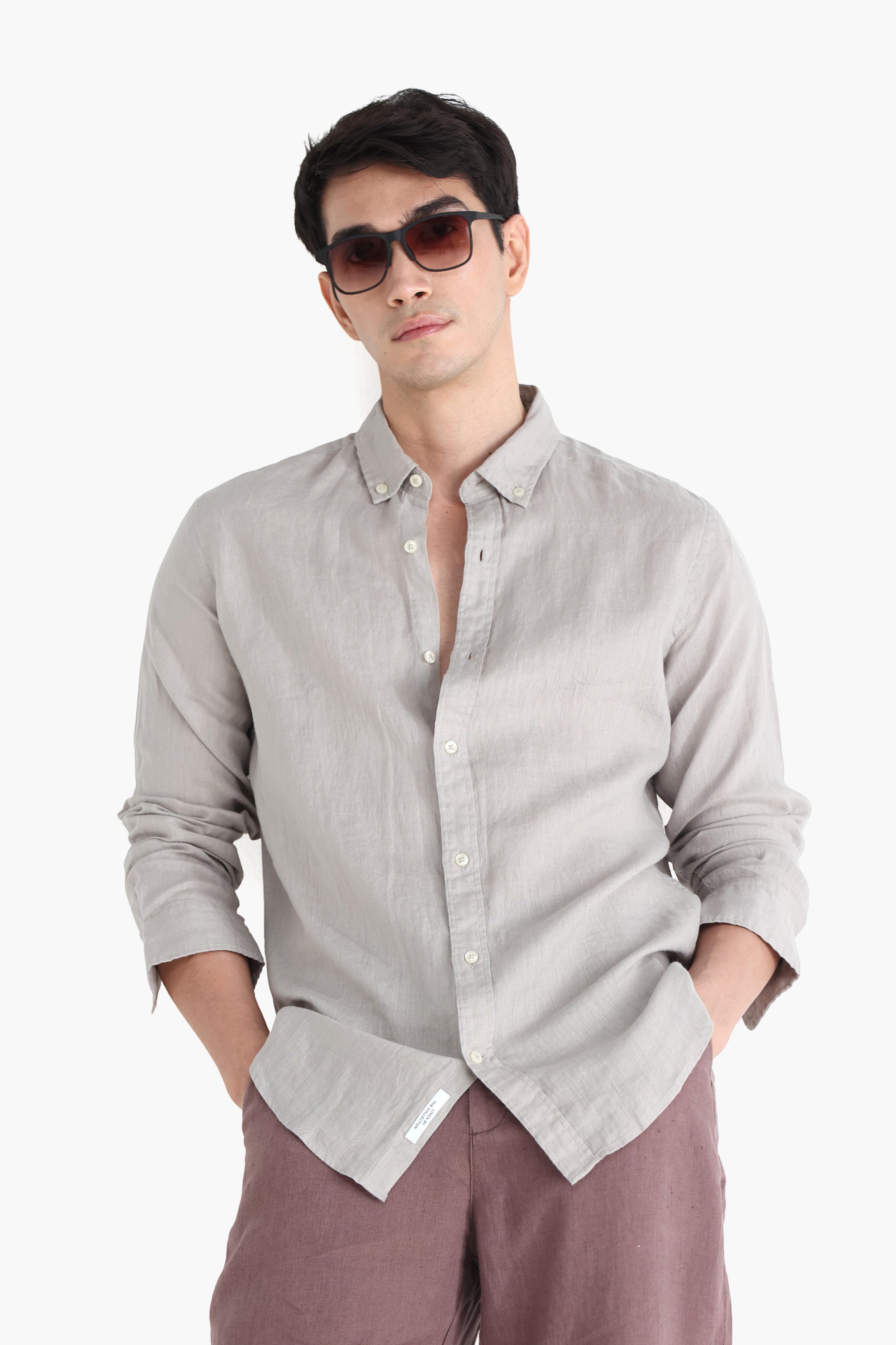 100% PURE LINEN SHIRT