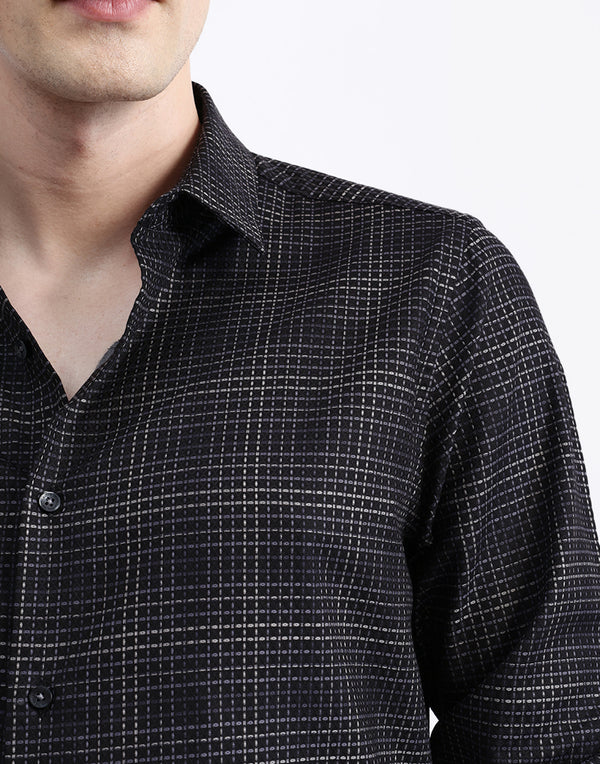 FULL SLEEVES CHECKED SHIRT