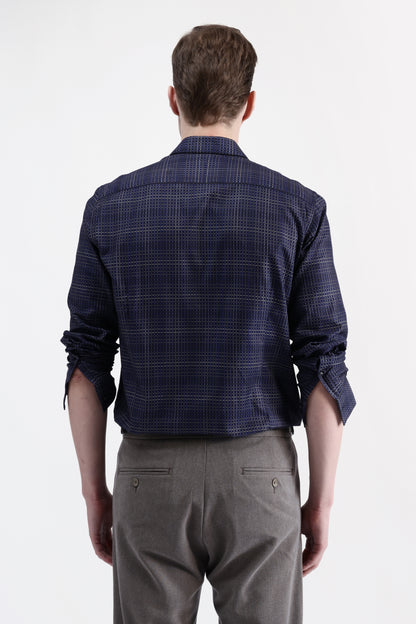 FULL SLEEVES CHECKED SHIRT