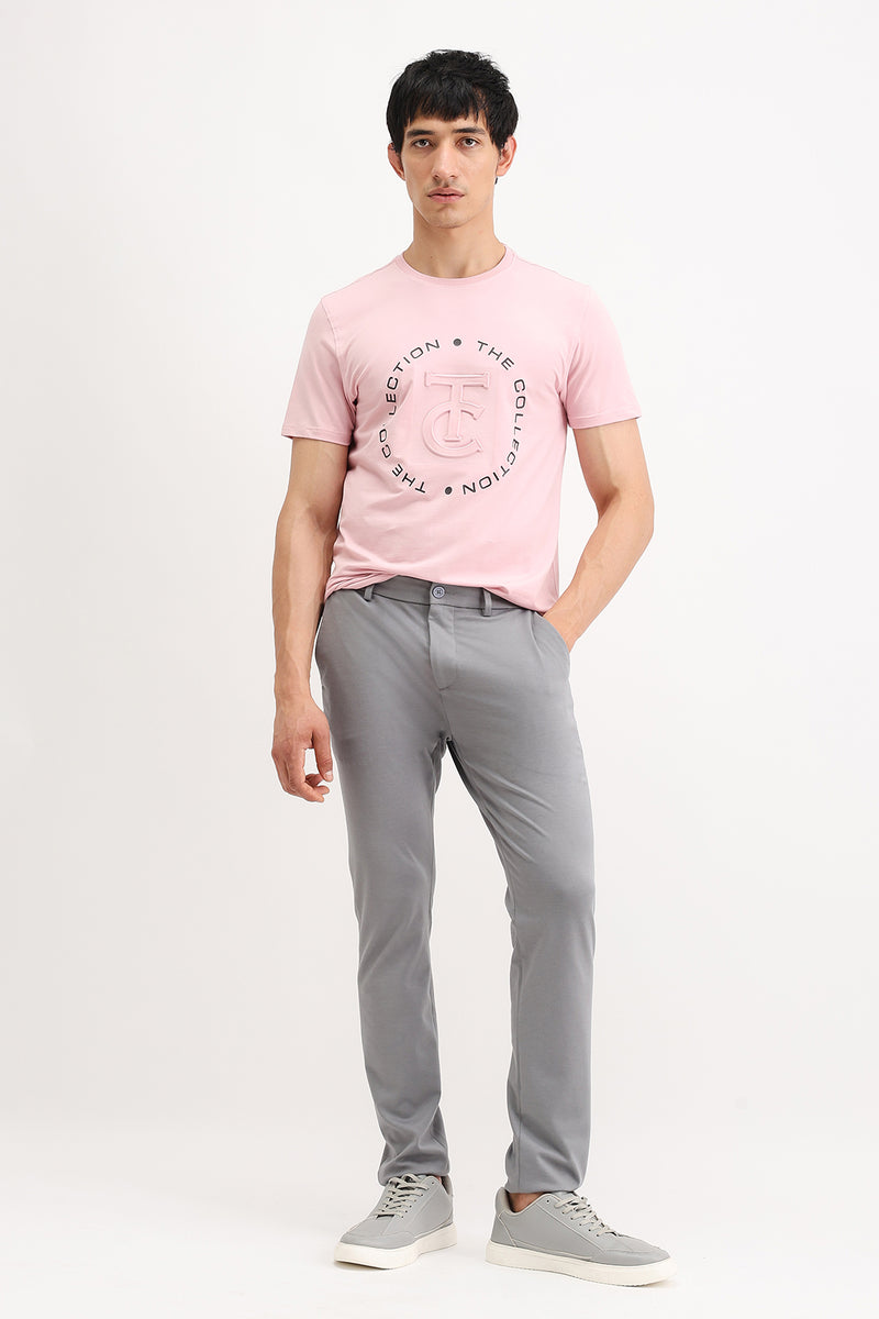 EMBOSSED PRINTED T-SHIRT