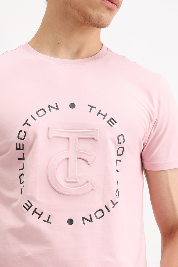 EMBOSSED PRINTED T-SHIRT
