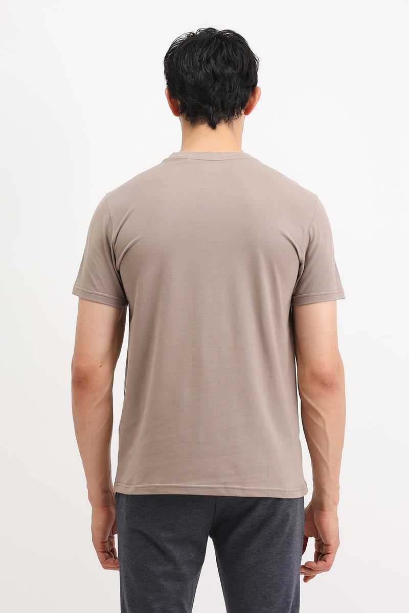 EMBOSSED PRINTED T-SHIRT