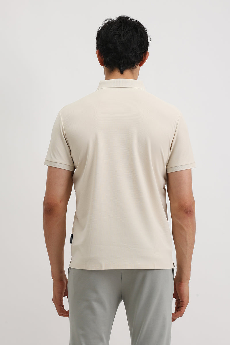 PLAIN POLO T-SHIRT