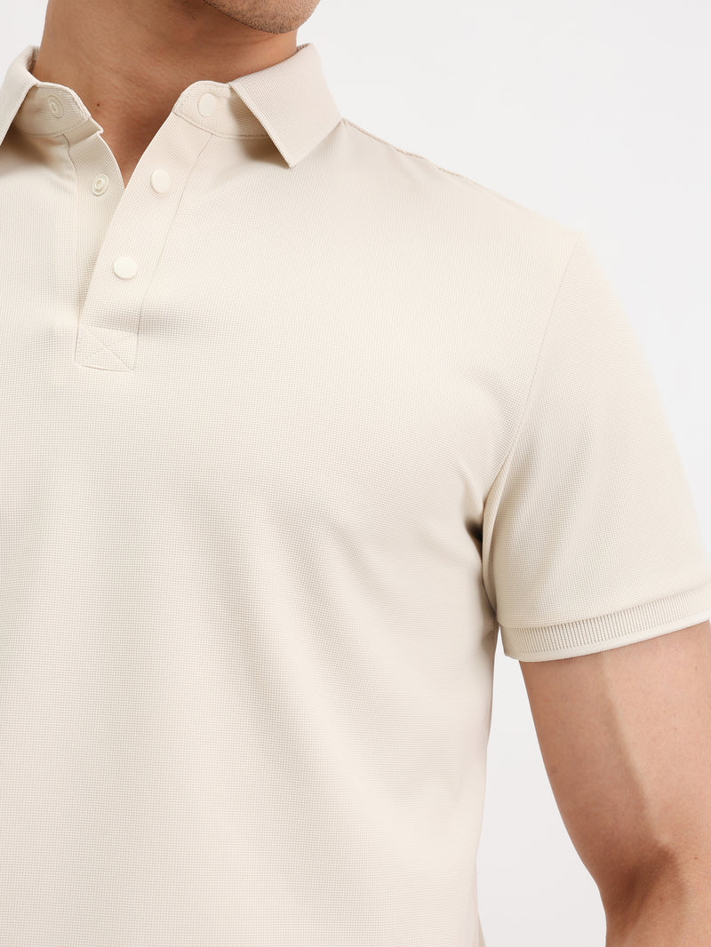 PLAIN POLO T-SHIRT