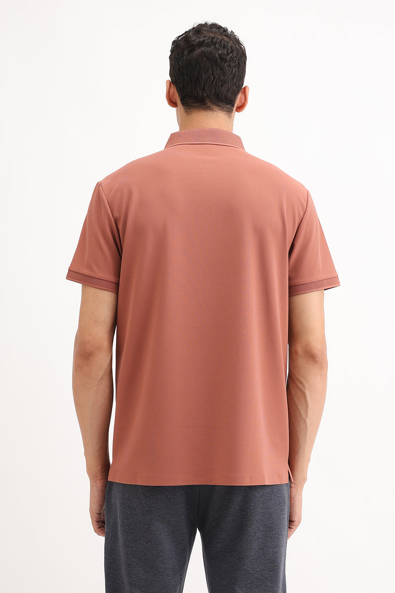PLAIN POLO T-SHIRT