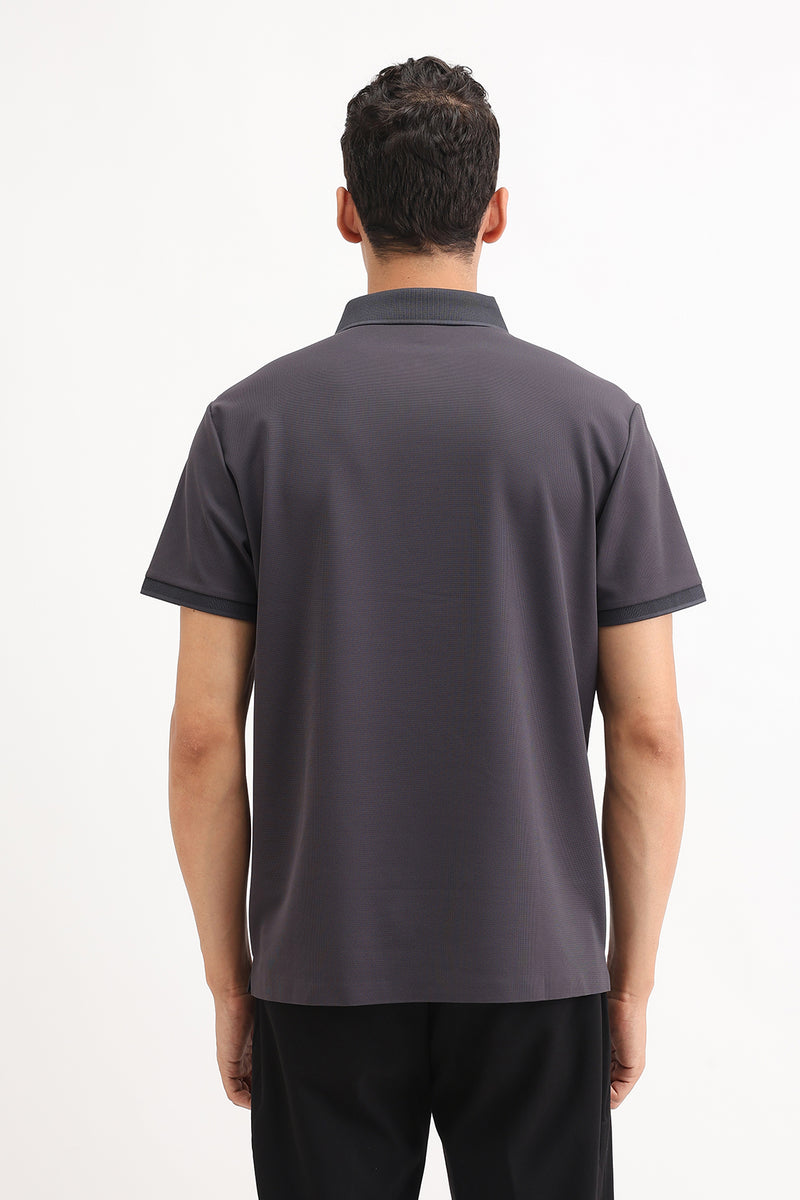 PLAIN POLO T-SHIRT