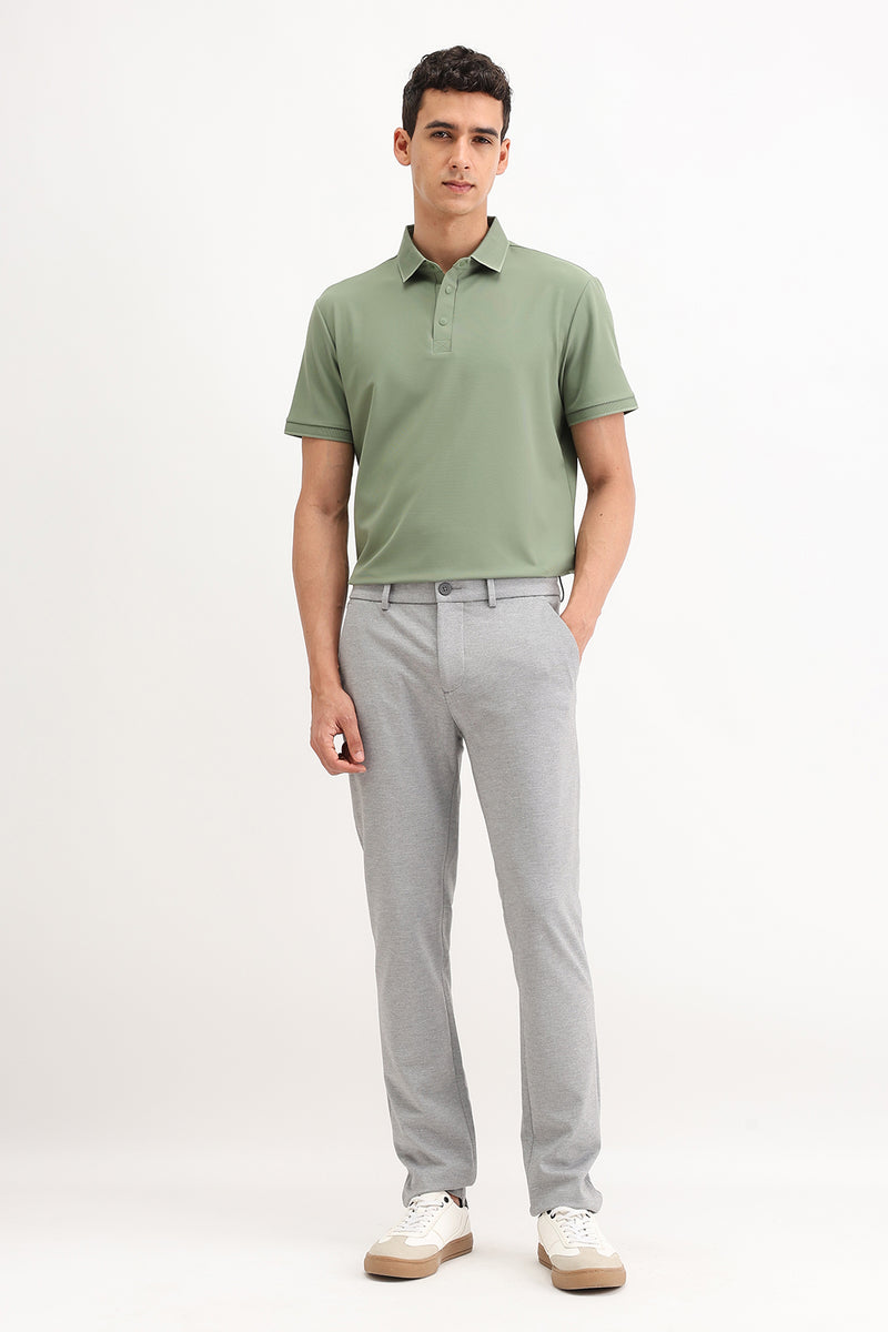 PLAIN POLO T-SHIRT