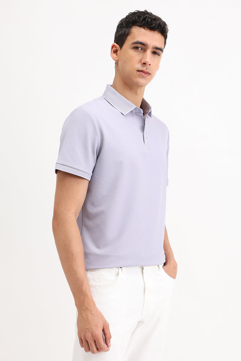 PLAIN POLO T-SHIRT