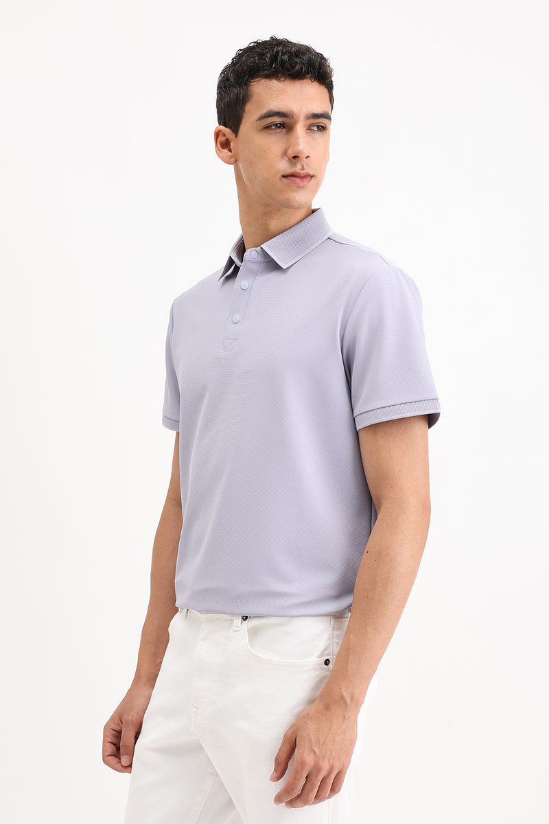 PLAIN POLO T-SHIRT