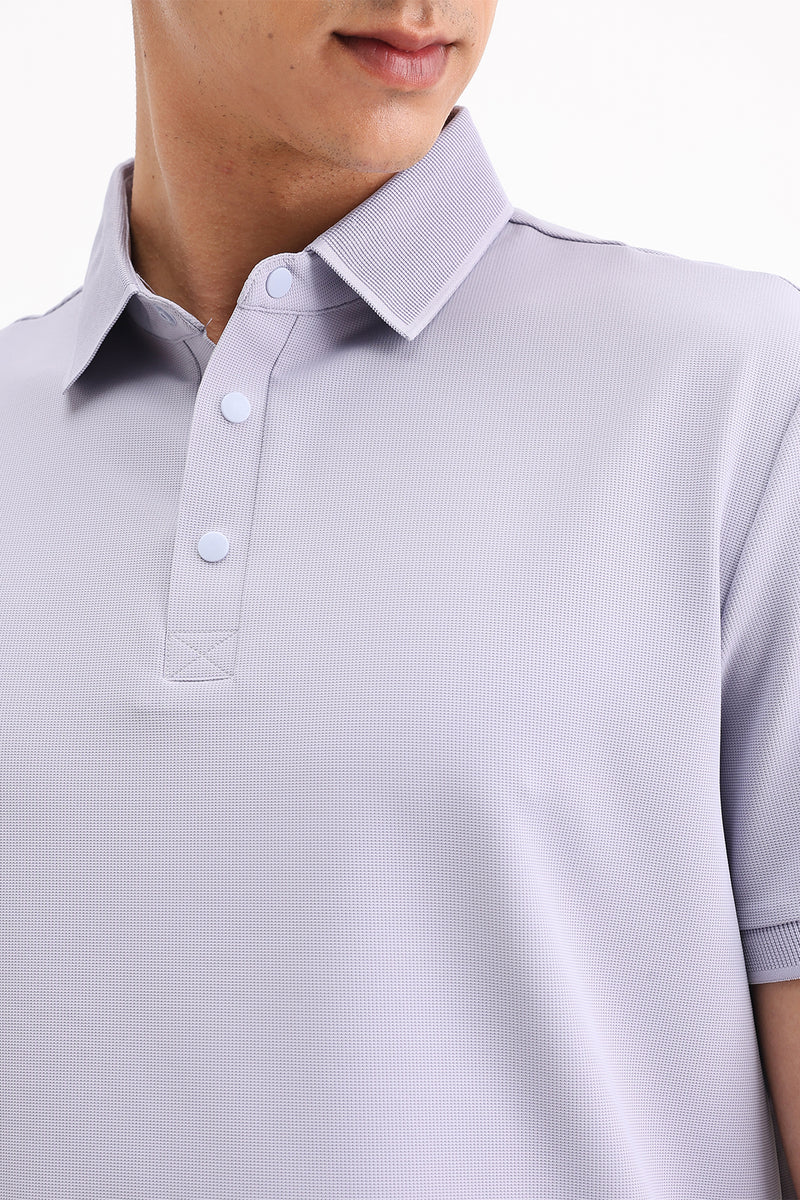 PLAIN POLO T-SHIRT
