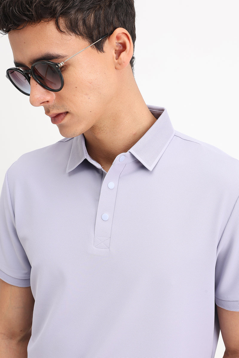 PLAIN POLO T-SHIRT