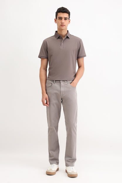 PLAIN POLO T-SHIRT