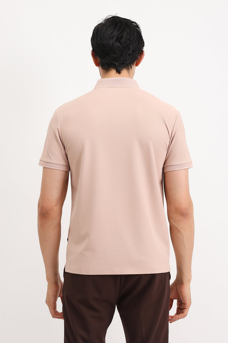 PLAIN POLO T-SHIRT