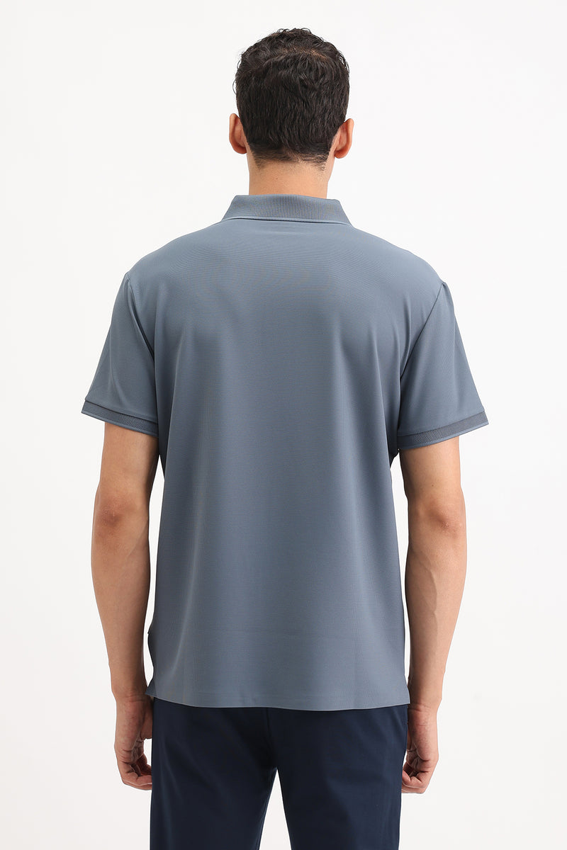 PLAIN POLO T-SHIRT