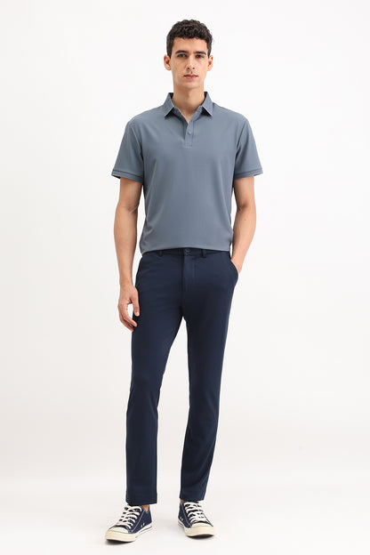 PLAIN POLO T-SHIRT