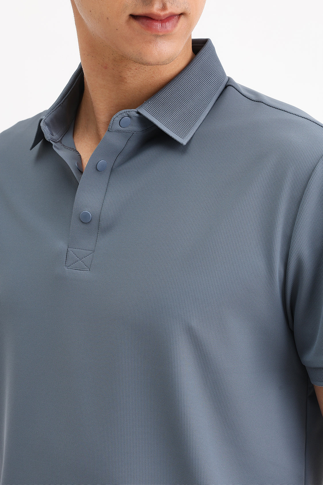 PLAIN POLO T-SHIRT