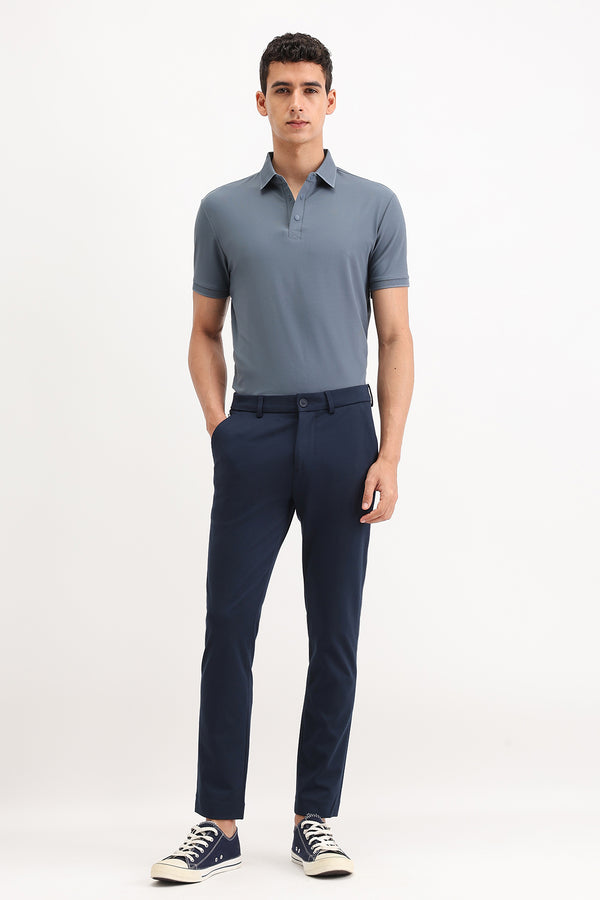 SLIM FIT PLAIN TROUSER