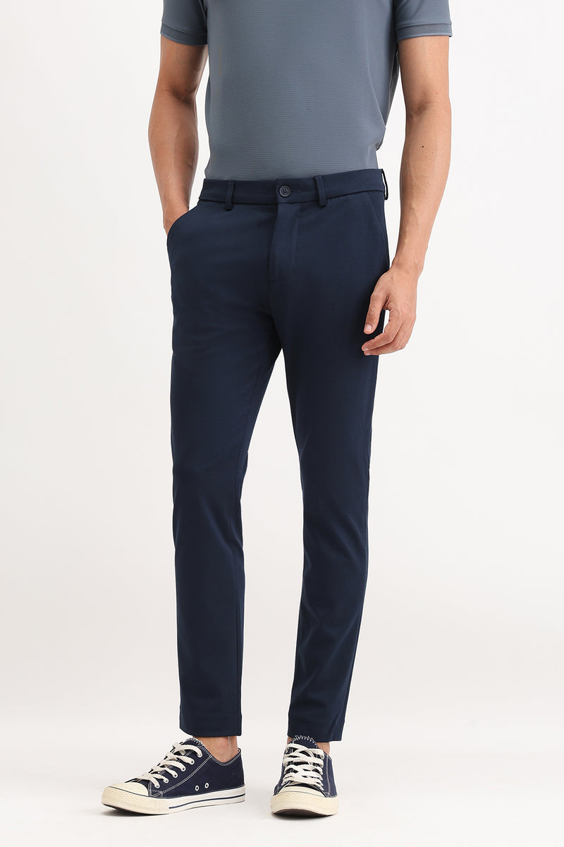 SLIM FIT PLAIN TROUSER