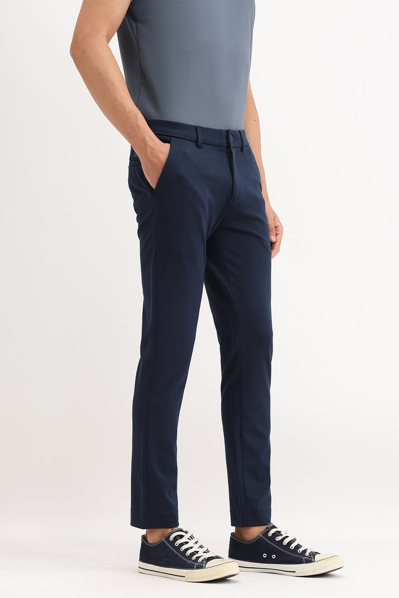 SLIM FIT PLAIN TROUSER