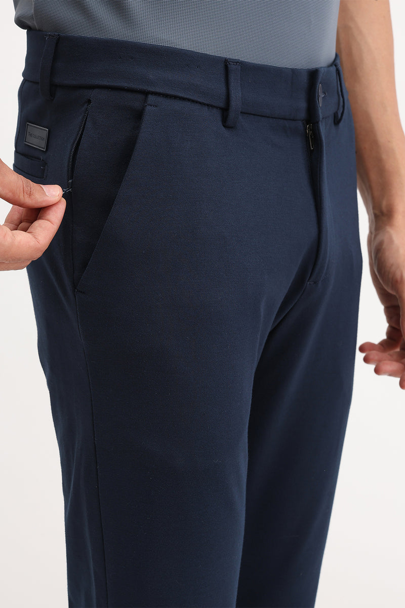 SLIM FIT PLAIN TROUSER