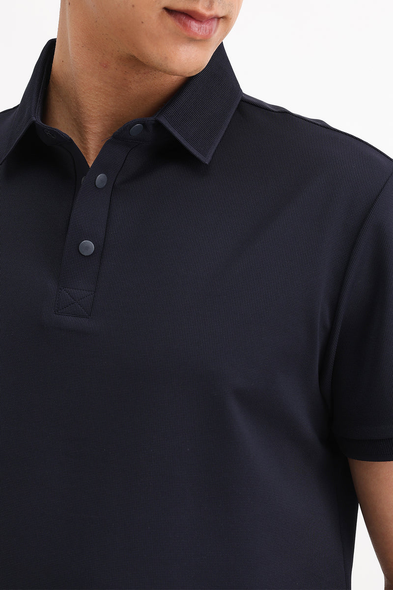 PLAIN POLO T-SHIRT