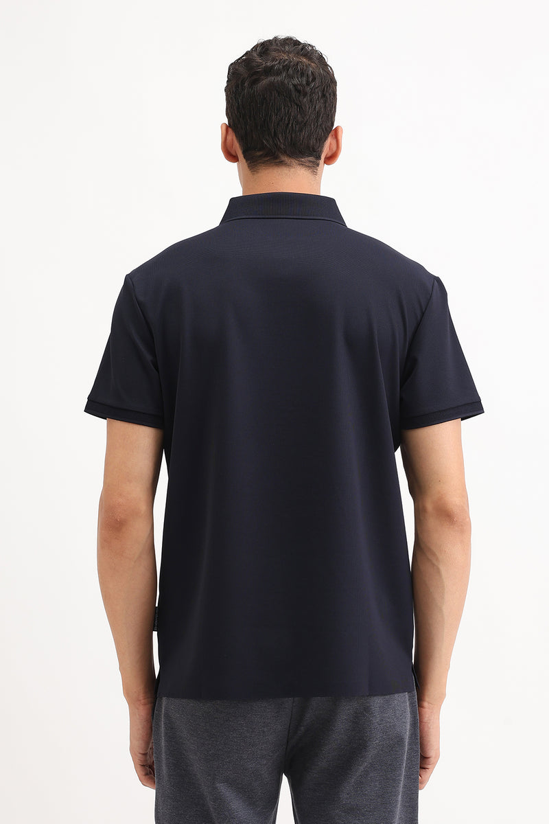 PLAIN POLO T-SHIRT