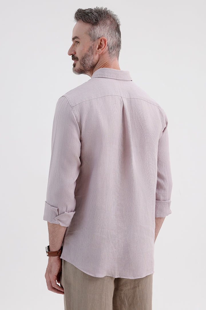 CAMEO LILAC LINEN SHIRT