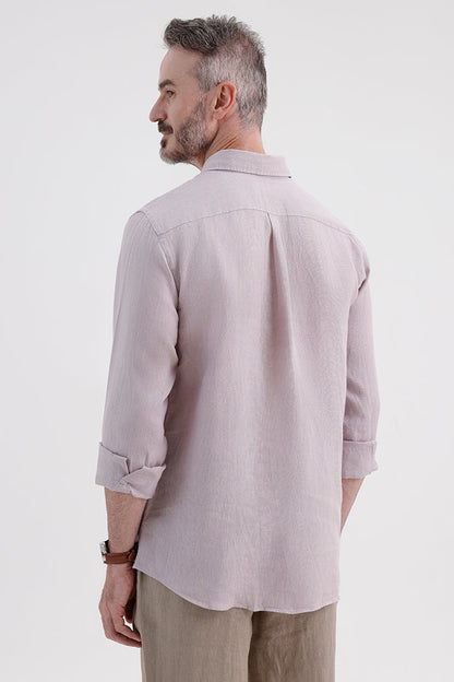 CAMEO LILAC LINEN SHIRT