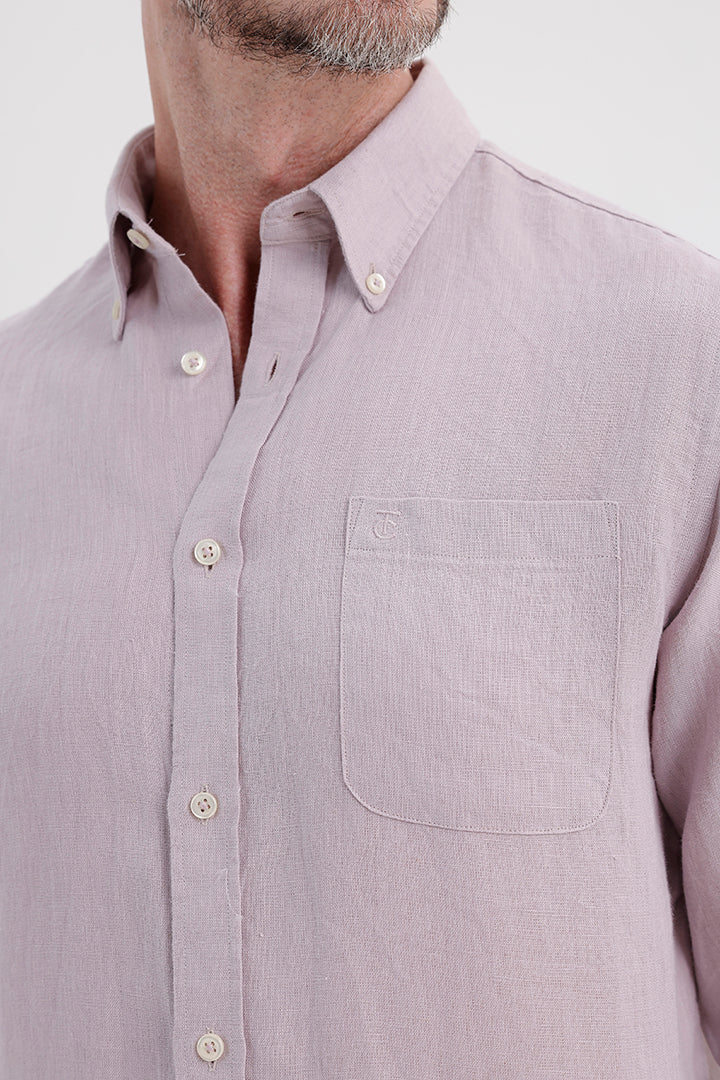 CAMEO LILAC LINEN SHIRT