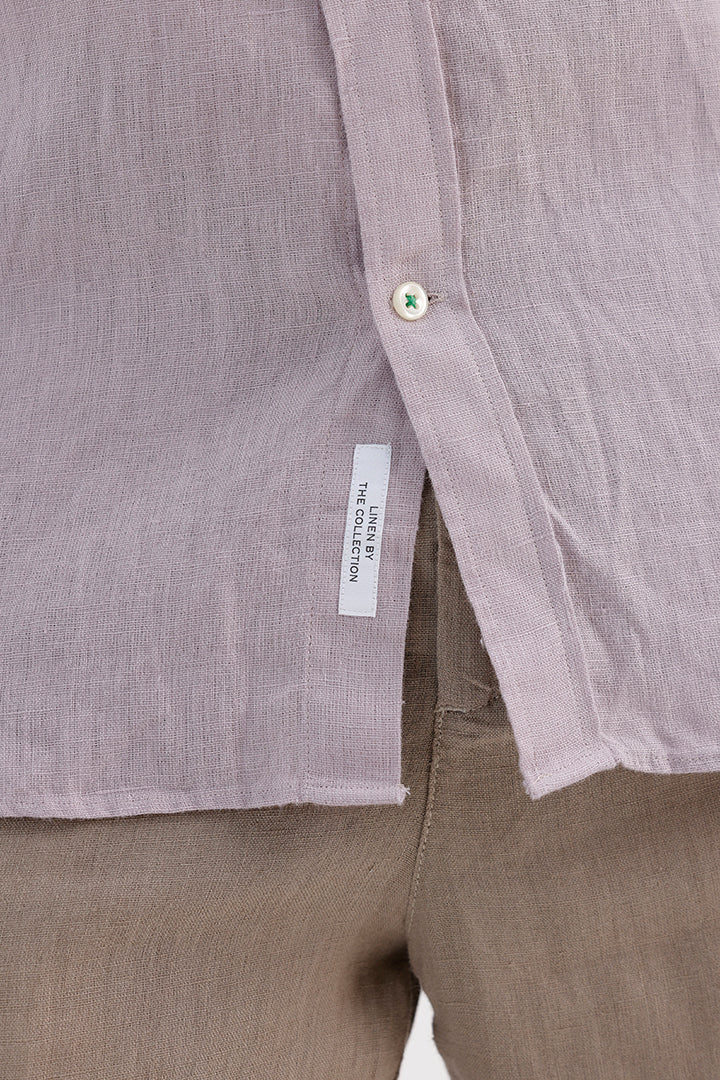 CAMEO LILAC LINEN SHIRT