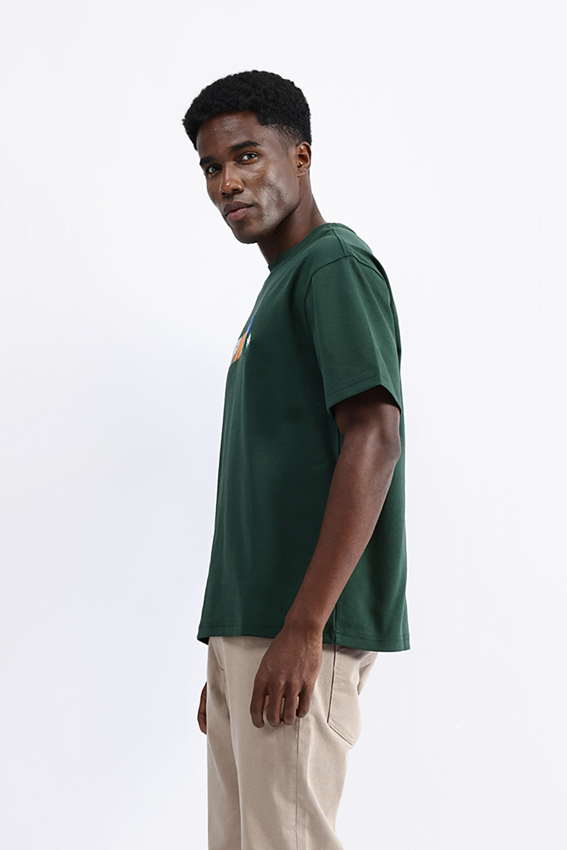 GRAPHIC PRINT OVERSIZED TEE