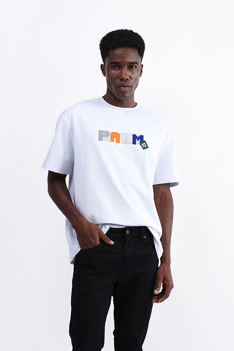 GRAPHIC PRINT OVERSIZED TEE