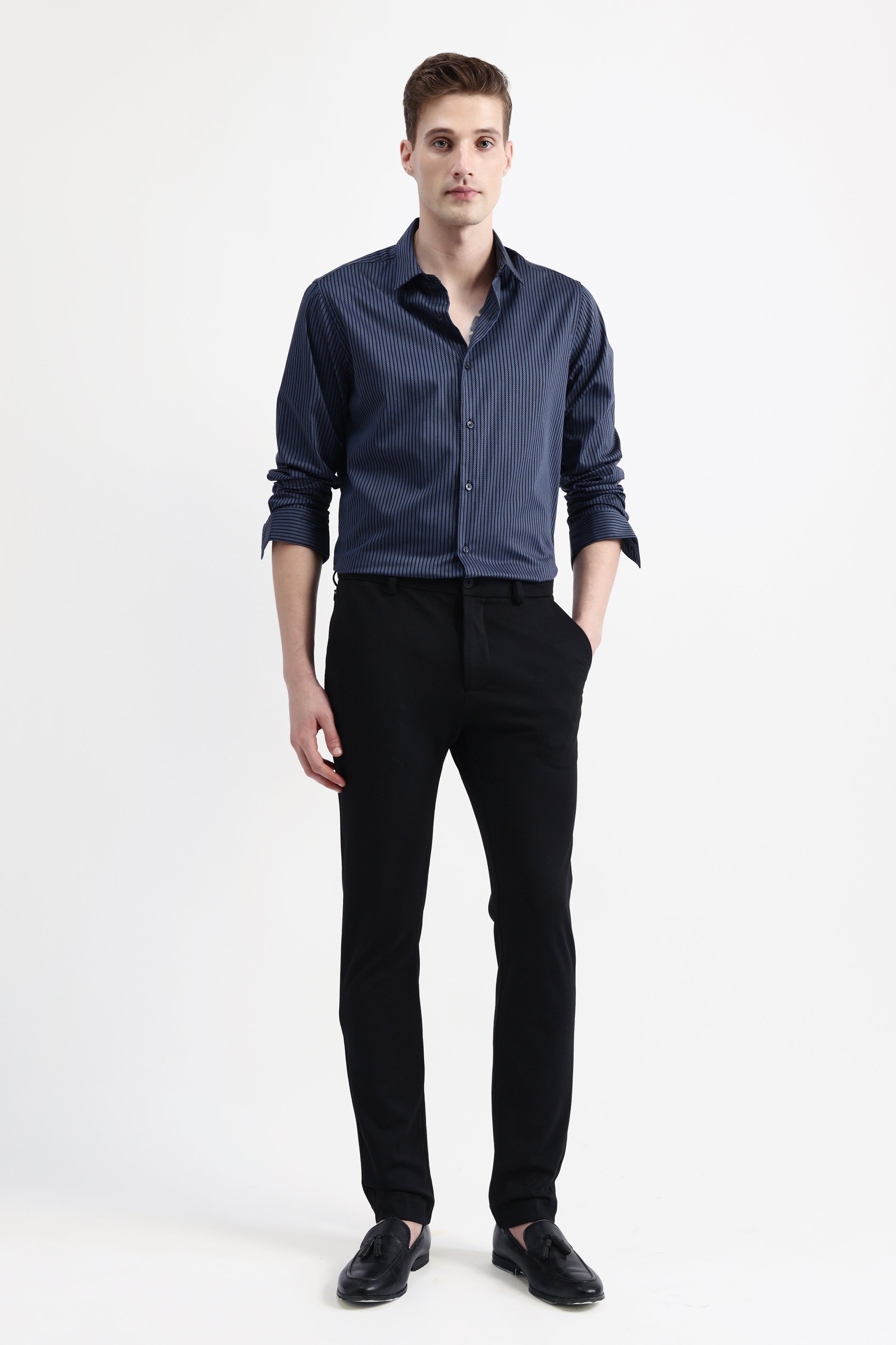 FULL SLEEVES STRIPED SHIRT