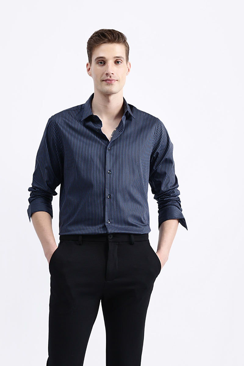 FULL SLEEVES STRIPED SHIRT