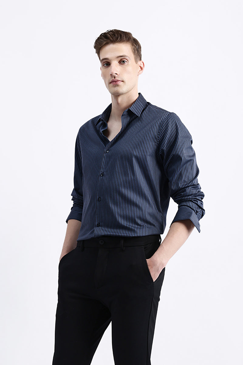 FULL SLEEVES STRIPED SHIRT