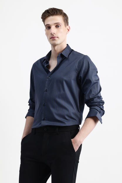 FULL SLEEVES STRIPED SHIRT