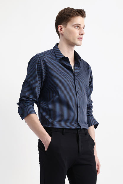 FULL SLEEVES STRIPED SHIRT