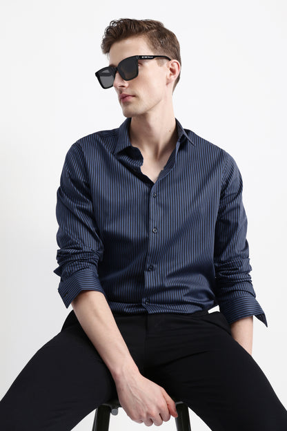 FULL SLEEVES STRIPED SHIRT