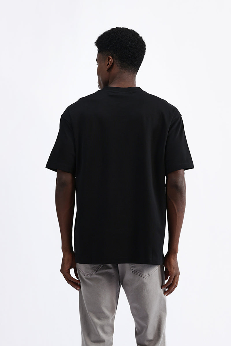 PATCH EMBROIDERED OVERSIZED TEE